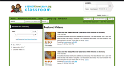 Desktop Screenshot of ccss2.watchknowlearn.org