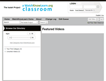 Tablet Screenshot of isaiah4916.watchknowlearn.org