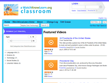Tablet Screenshot of npe.watchknowlearn.org